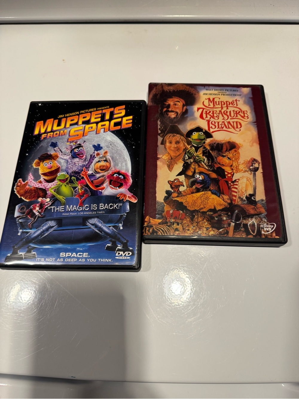Muppets From Space & Muppet Treasure Island DVD Set - Black